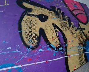 Espen Hagen - Horse - gemengde techniek - doek - 2007 - gesigneerd kopen? Bied vanaf 1!