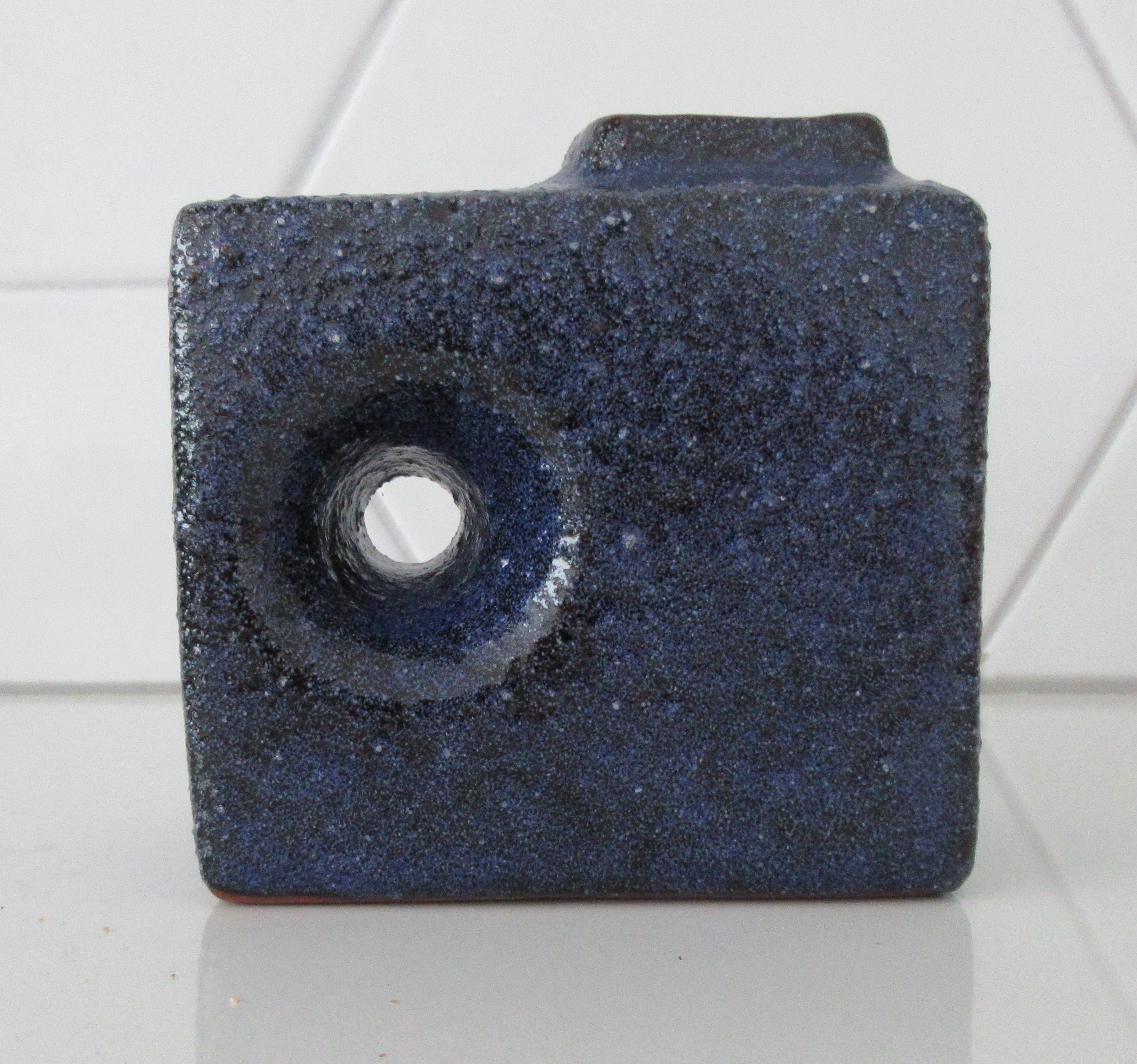 Afina Rijnsburg - Blauw Schoorsteen vaasje kopen? Bied vanaf 14!