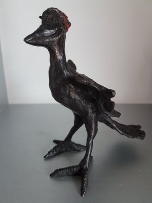 Brons (Onbekend) - Hennie van Leeuwen " Rare vogel " incl certificaat van echtheid kopen? Bied vanaf 150!