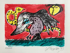 Corneille - Prachtige ingelijste Corneille kopen? Bied vanaf 175!