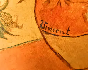 Vincent van Gogh - Galeriebild Kunstdruck " Sonnenblumen in einer Vase" 90er Jahre mit Rahmen kopen? Bied vanaf 280!