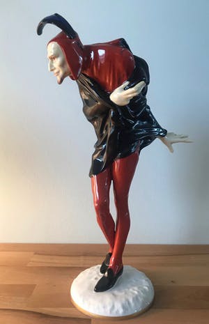 Hutschenreuther - Vintage Mephisto duivelbeeldje - Gesigneerd K. TUTTER kopen? Bied vanaf 245!