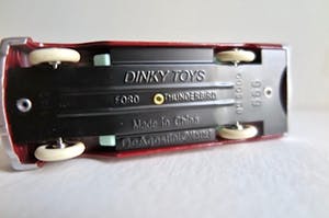 Curiosa - Dinky Toys - 3x Cabriolet+bestuurder- Ford en Triumph - Atlas/Mattel 1:43 +Doos kopen? Bied vanaf 1!