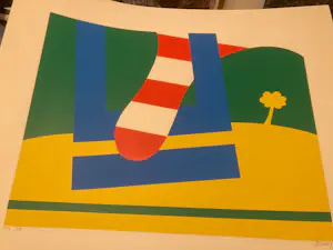 Buy Hannes Postma - Twee armlengtes Prent 190 + 4 prenten? Bid from 100!