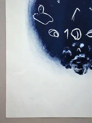 Egon Karl Nicolaus - Zahlenbild - Ohne Titel - Zeefdruk - 1967 kopen? Bied vanaf 180!