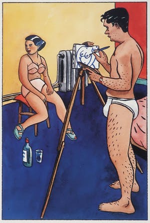 Jacques de Loustal - Offset, Kunstenaar aan het werk kopen? Bied vanaf 35!