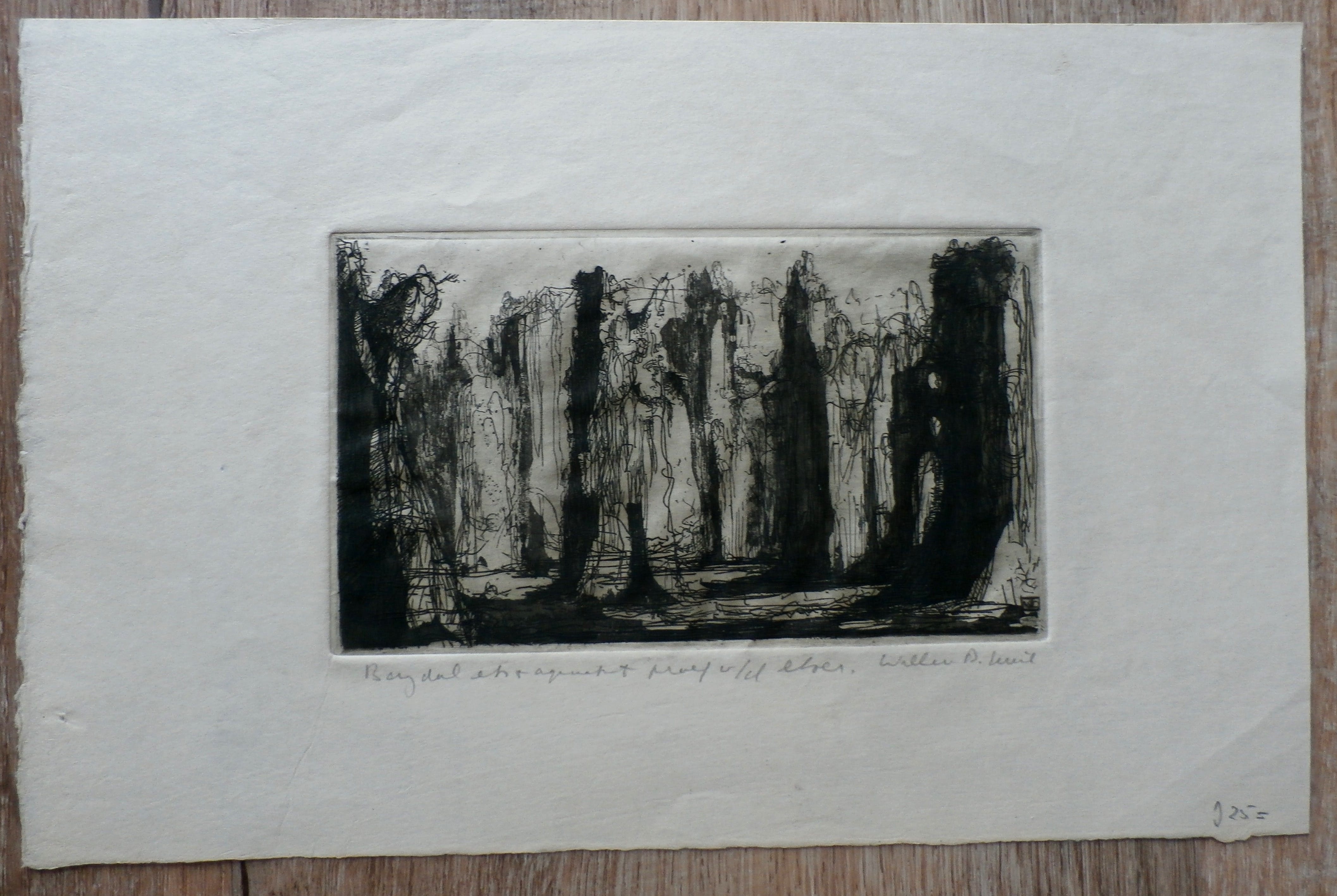 Dirkje Kuik - Ets & Aquatint: Baydal kopen? Bied vanaf 55!