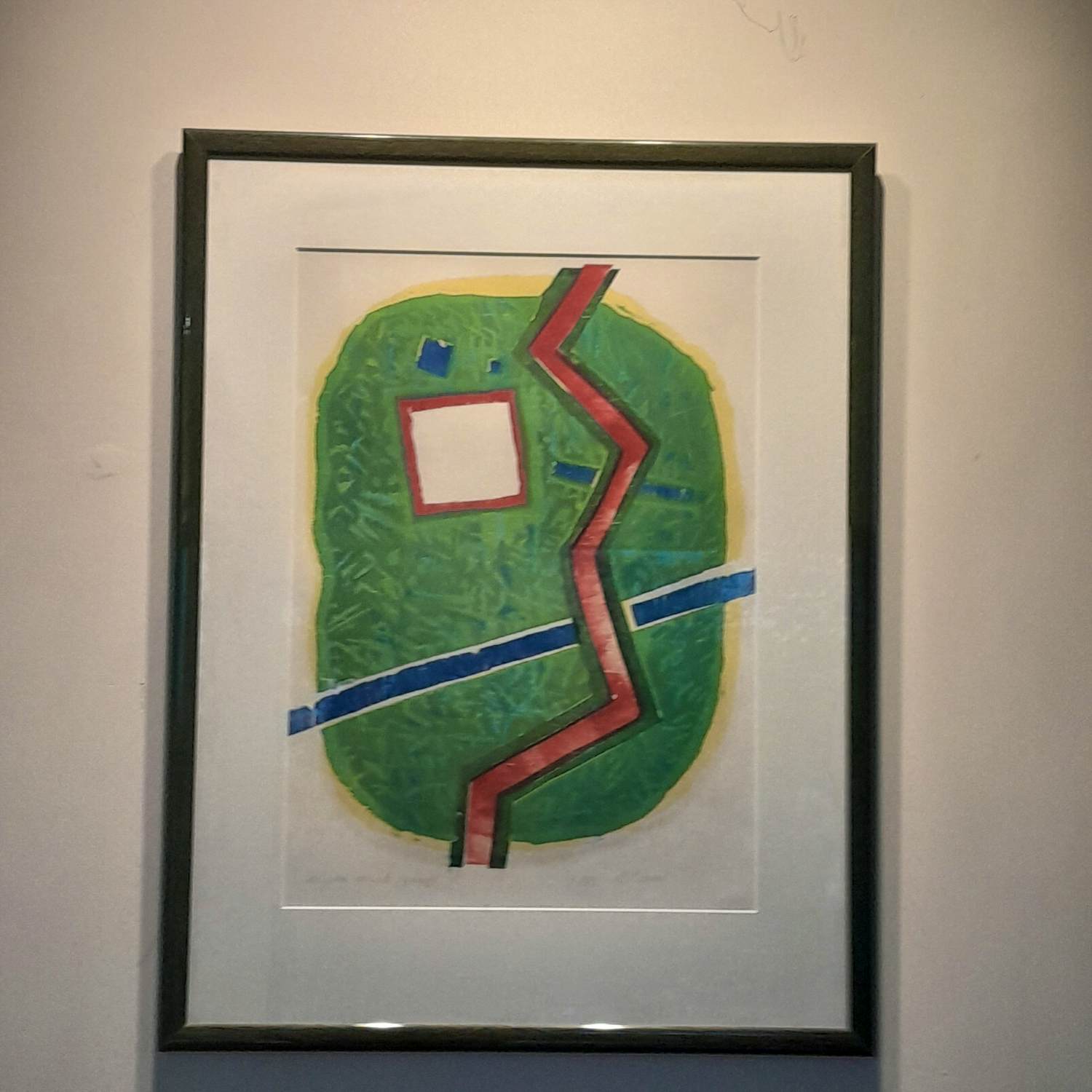 Roger Raveel - Een abstractie in de tuin verkocht voor € 1875!