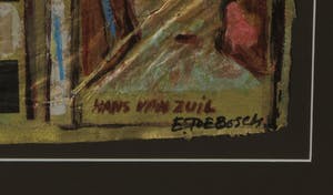 Eric Toebosch - Zeefdruk, Z.T. Portretten - Ingelijst kopen? Bied vanaf 1!