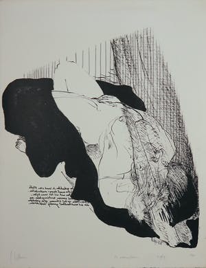 Jaap Hillenius - Lot van vijf litho's, Zonder titel kopen? Bied vanaf 1!