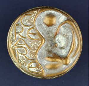 Inka Klinckhard - Bronzen penning: Creare (tweede versie), 1978 verkocht voor € 150!