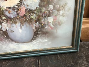 Eddy Samson - Pot met bloemen. kopen? Bied vanaf 1!