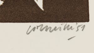 Corneille - Litho, Zonder titel kopen? Bied vanaf 100!