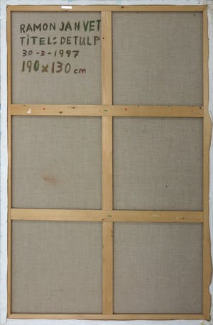 Ramon Jan Vet - Olieverf op doek, De Tulp (Zeer groot) kopen? Bied vanaf 150!