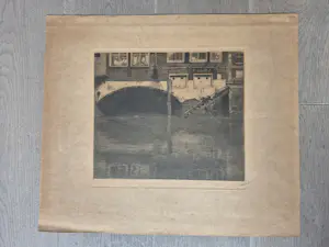 Willem Witsen - Ets/Aquatint no 43, Voorstraatshaven II te Dordrecht, gesigneerd kopen? Bied vanaf 225!
