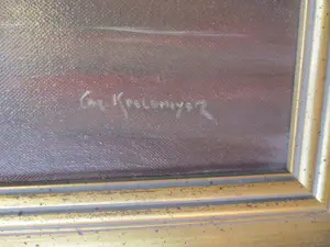 Chris Koelemeijer - (2/4-1915 - 2/10-1973) Maritiem image, ca 1955, Nederland. kopen? Bied vanaf 40!