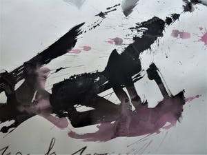 Anton Heyboer - Abstracte compositie . Sierlijk werk van Anton Heyboer . kopen? Bied vanaf 200!