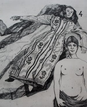 Herman Berserik - grote ets - 1971 kopen? Bied vanaf 125!