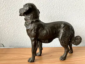 Brons (Onbekend) - Bronzen beeld van een hond . kopen? Bied vanaf 65!