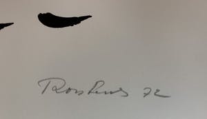 Anton Rooskens - kleurenzeefdruk - 'Printemps' - 1972 (GROOT FORMAAT) kopen? Bied vanaf 549!