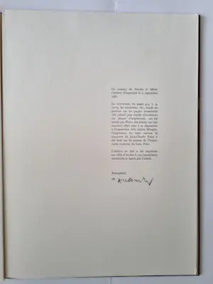 Pierre Alechinsky - Pierre Alechinsky - Gesigneerde 'Deluxe editie Derrière le Miroir' 247 kopen? Bied vanaf 350!