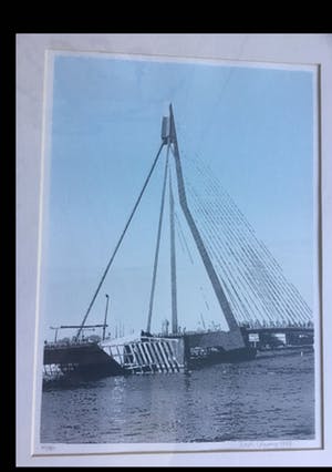 Clemens Zijlmans - “De Zwaan” Erasmusbrug Rotterdam kopen? Bied vanaf 20!