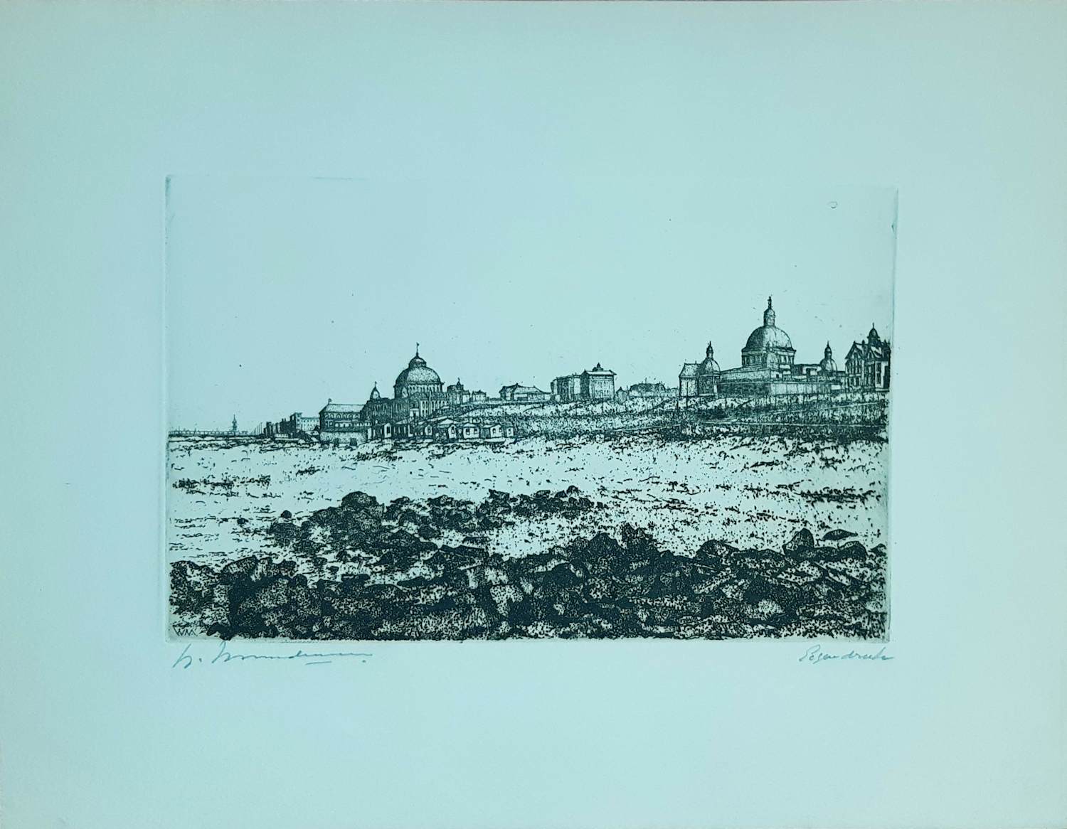 Willem Minderman - Zicht op Scheveningen kopen? Bied vanaf 60!