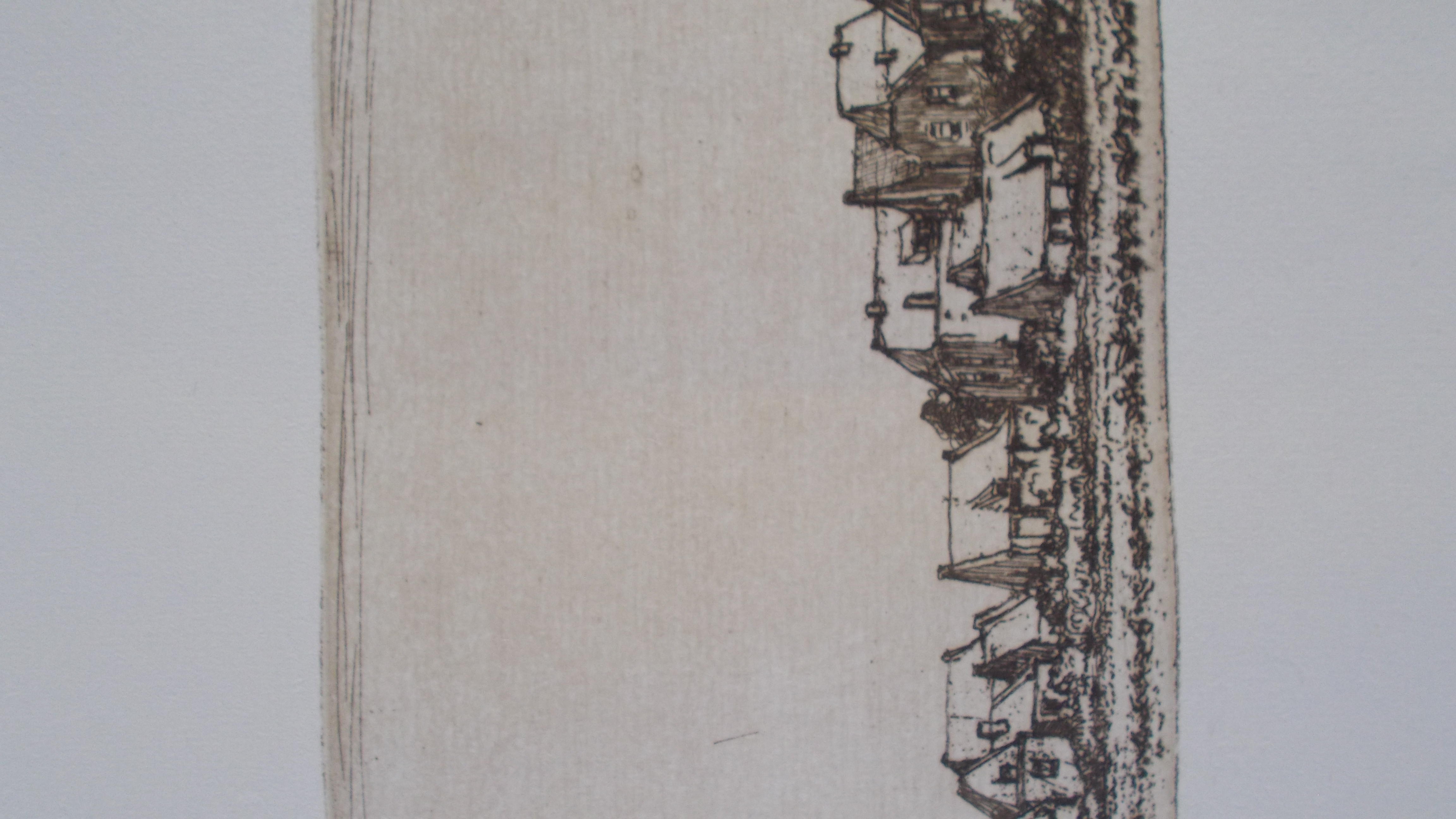 Herman Heuff - Gezicht op Veere kopen? Bied vanaf 40!