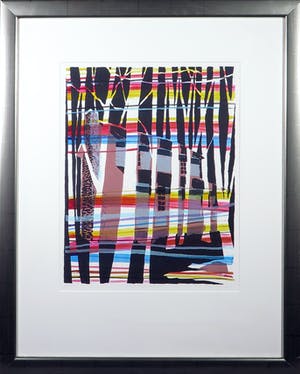 Remco Torenbosch - Zeefdruk, The man who sold the world - Ingelijst kopen? Bied vanaf 35!