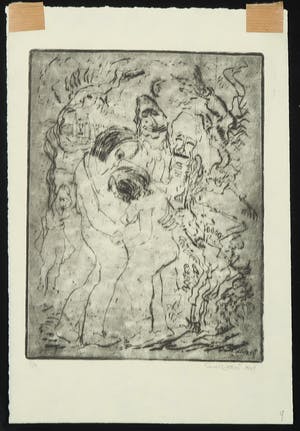 Cor de Wolff - Droge naald op papier, Omarming kopen? Bied vanaf 1!