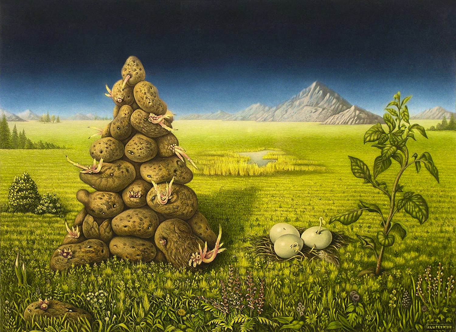 Jaap Luteyn - Ontspruiten van gewassen kopen? Bied vanaf 100!