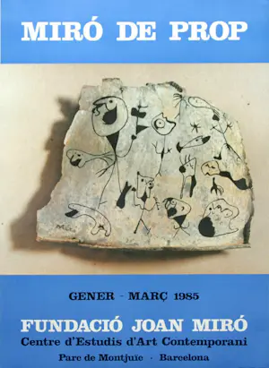 Joan Miro - Affiche “Miró de Prop - Barcelona, 1985”. Gesigneerd in de plaat. kaufen? Bieten Sie von 25!