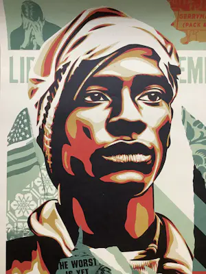 Shepard Fairey - Voting Rights kopen? Bied vanaf 25!