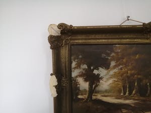 Geert Schreuder - Hollandse School (20e eeuw) - Zandpad door het bos kopen? Bied vanaf 1!