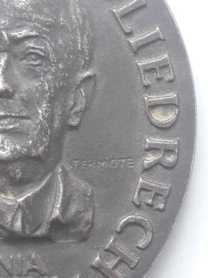 Albert Termote - Bronzen penning: 100 jaar Adriaan Volker Sliedrecht kopen? Bied vanaf 10!