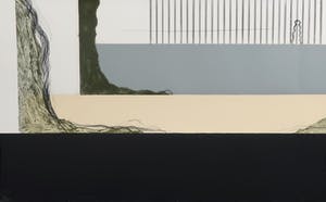 Marien Schouten - Litho, Abstracte compositie kopen? Bied vanaf 40!