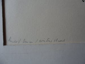 Rudolf Bruyn - pentekening van het strand. kopen? Bied vanaf 20!