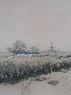 Jan Kagie (jr.) - Poldergezicht bij Schipluiden. kopen? Bied vanaf 60!