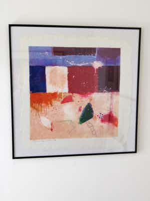 Alexander Vogels - Litho op geschept papier in nieuwe lijst verkocht voor € 75!