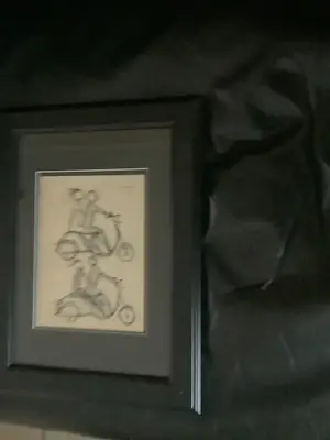 Siep van den Berg - Koopje : Origineel werk , titel scooters . Gesigneerd en ingelijst kopen? Bied vanaf 50!