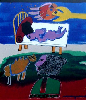 Corneille - Inglijste litho: Six reives peints - 1989 kopen? Bied vanaf 240!