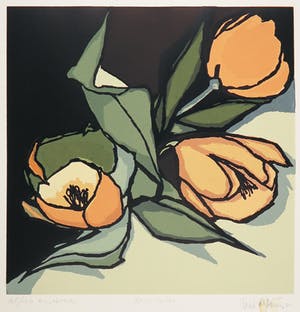 Fon Klement - Boardsnede, Les Tulipes kopen? Bied vanaf 80!