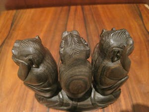 Curiosa - Amsterdamse School: Apen Horen-Zien en Zwijgen. kopen? Bied vanaf 60!