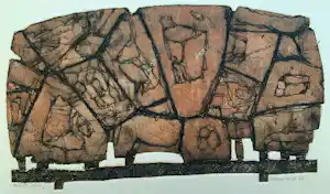 Joseph Demarais - Unbekannt (Abstraktes Werk), 3D Intaglio verkauft für € 60!