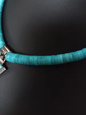 Navajo collier turkoois 925 zilver pijlpunt Peyote Bird VS kopen? Bied vanaf 135!