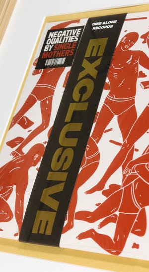 Cleon Peterson - Single Mothers – Negative Qualities (Helder met rood vinyl) - Ingelijst kopen? Bied vanaf 1!