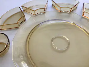 Kristalunie Maastricht - Art Deco presenteerblad kopen? Bied vanaf 50!