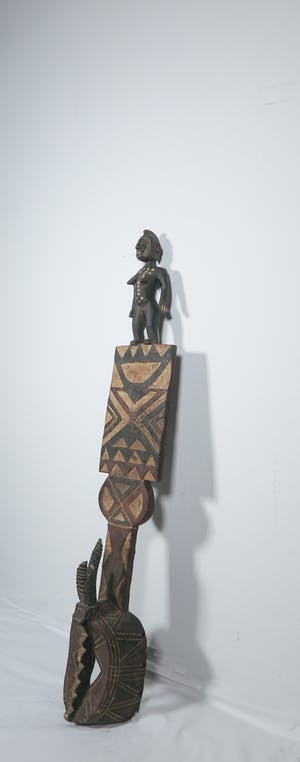 Burkina Faso - Houten Mossi Masker (Zeer Groot) kopen? Bied vanaf 1!