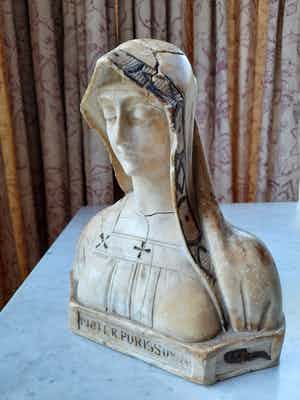 Attilio Fagioli - Buste van de Heilige maagd Maria- Mater Purissima verkocht voor € 75!