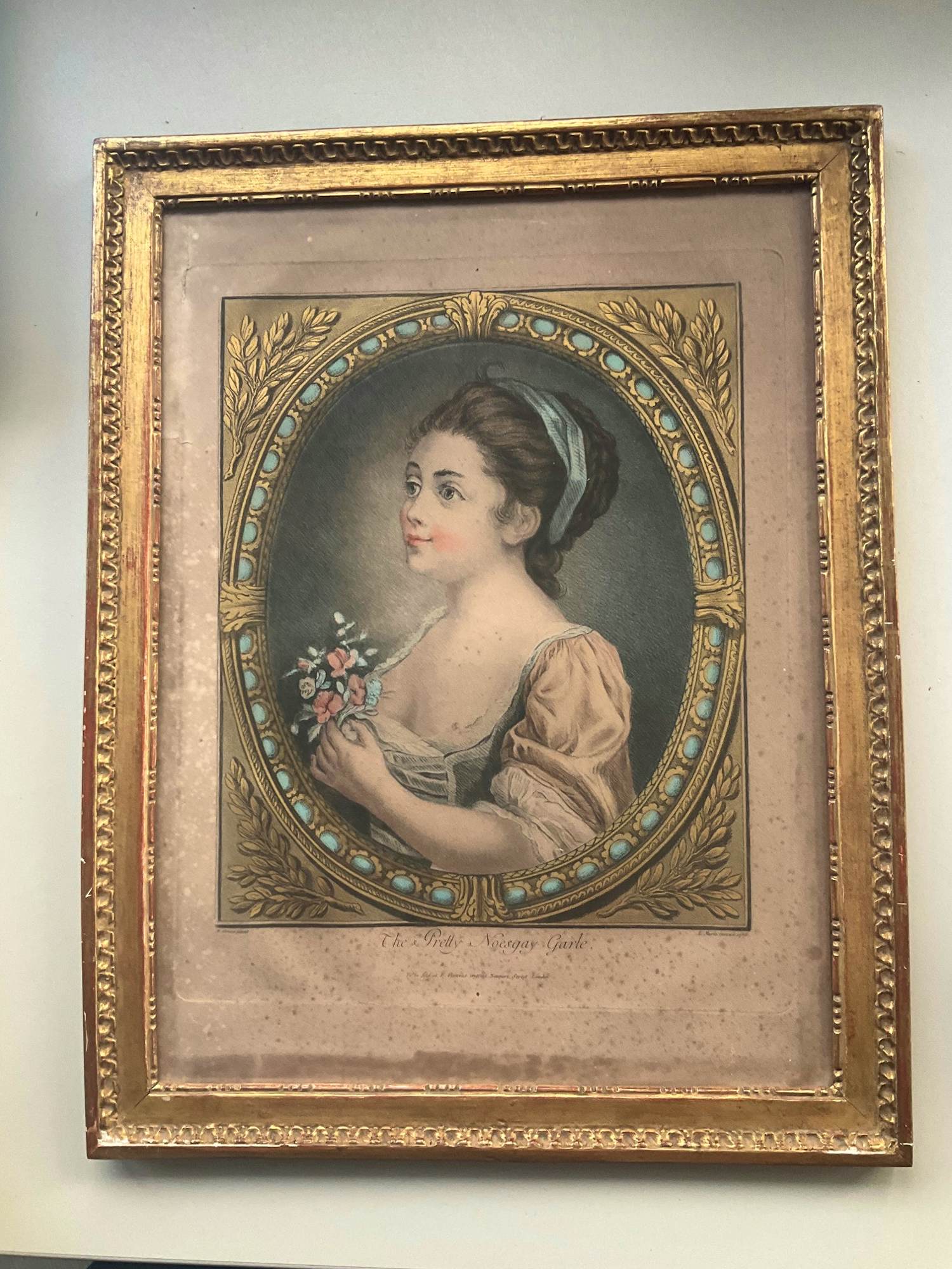 Louis Marin Bonnet - The Pretty Noesgay Garle (naar J.-B. Greuze) kopen? Bied vanaf 125!